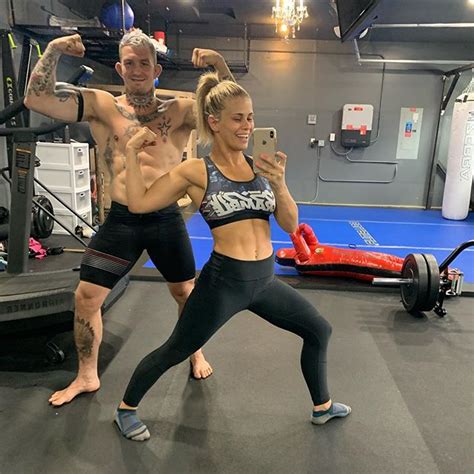 The Bellator middleweight has created a photo series, which he posts on his personal Instagram, posing nude with his wife and fellow fighter Paige VanZant in many creative ways. Vanderford (10-0 MMA, 4-0 BMMA) says the idea originated during quarantine caused by the coronavirus pandemic and was something just to pass the time and have fun.